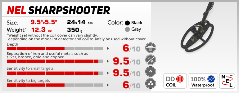 NEL Sharpshooter Search Coil