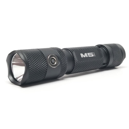 PowerTac M5-1300 Lumen Magnetic Rechargeable LED Flashlight