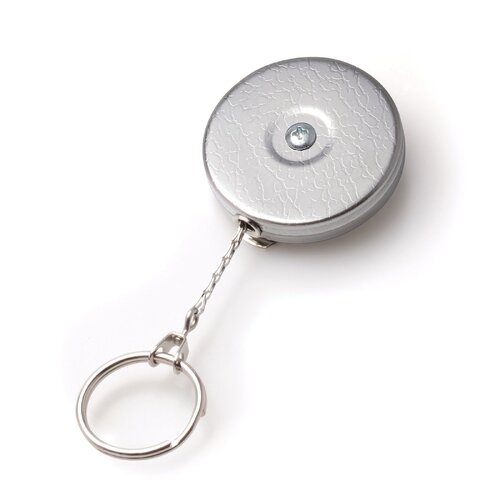 Key-Bak ORIGINAL: 24in  Stainless Steel Keychain with Belt Clip