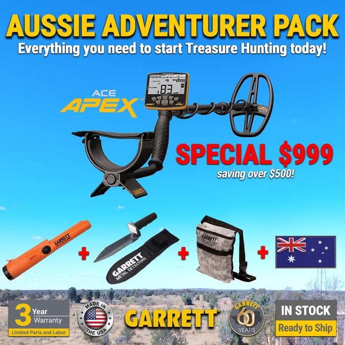 Garrett APEX Aussie Adventurer Pack