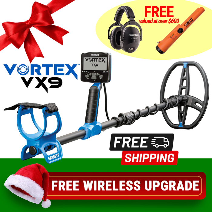 Vortex VX9 Metal Detector with FREE Wireless Upgrade
