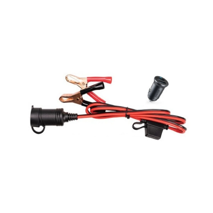 Axiom 12V Charging Cable with USB Adaptor