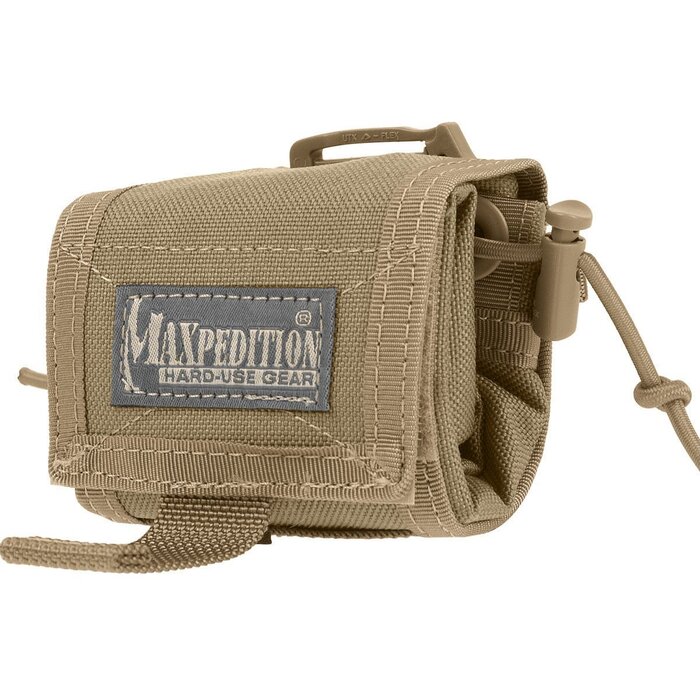 Maxpedition Rollypoly MM Folding Dump Pouch (Khaki)