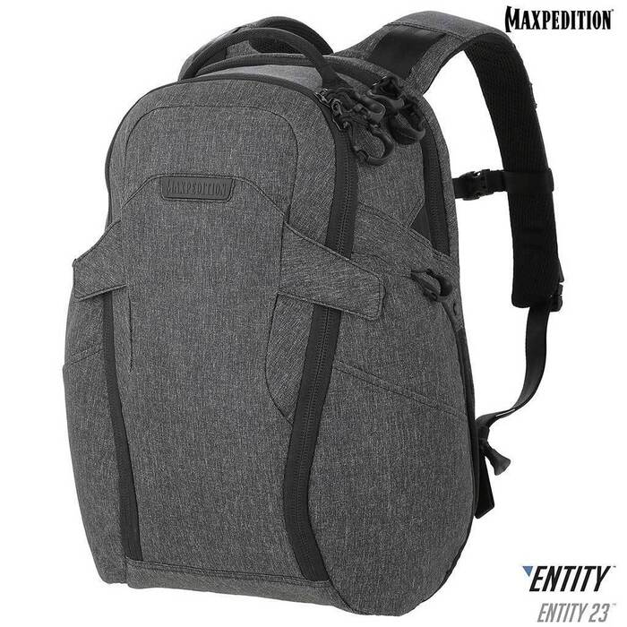 Maxpedition Entity 23 CCW-Enabled Laptop Backpack 23L-Charcoal
