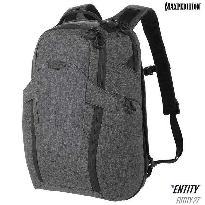 Maxpedition Entity 27 CCW-Enabled Laptop Backpack 27L-Charcoal