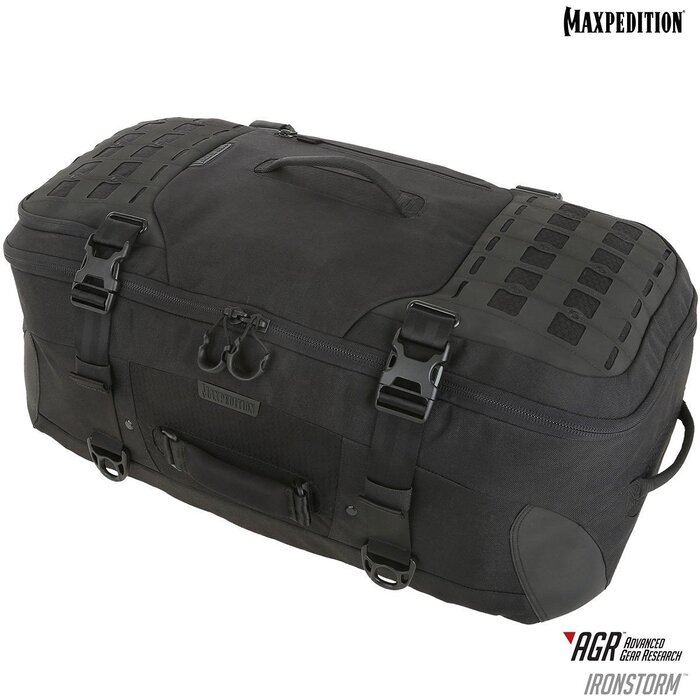 Maxpedition Ironstorm Adventure Travel Bag 62L [Colour: Black] 