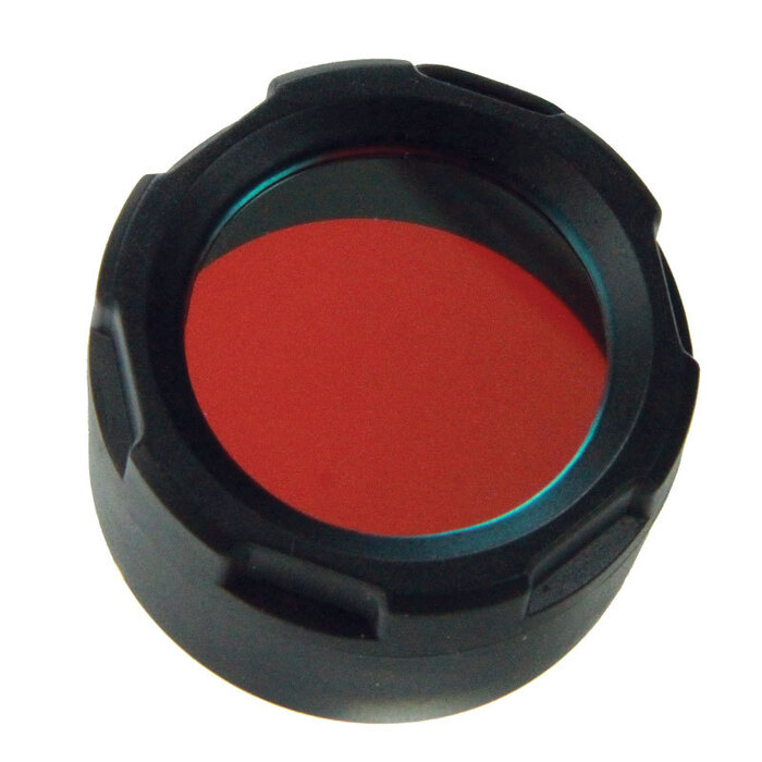 PowerTac Red Filter Cover (Warrior, Hero, Reloaded)