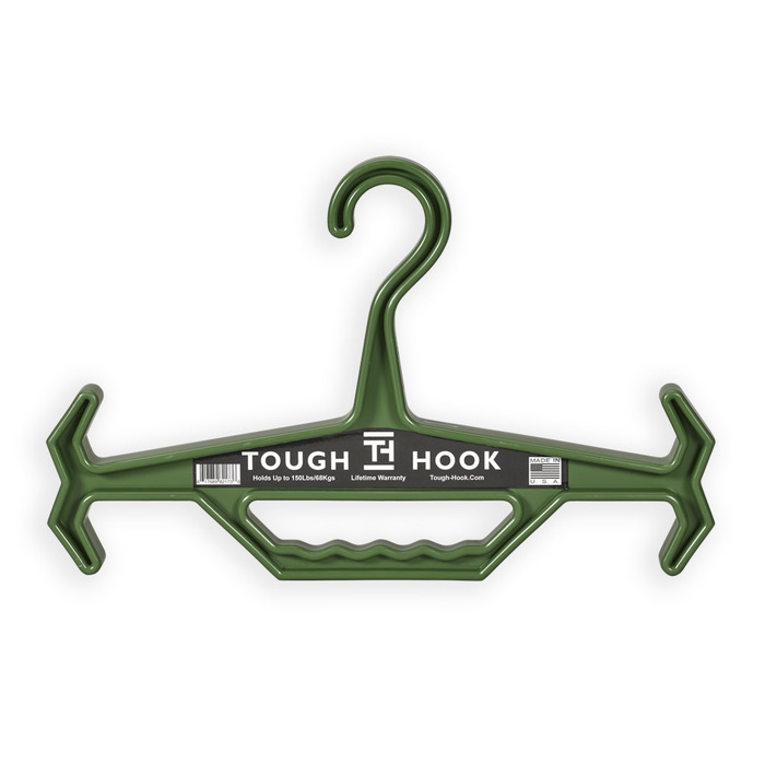 Original Tough Hook Hanger (GREEN) - Now with GEN 2 Updates